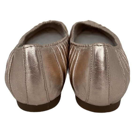 Louise Et Cie Ballet Flats Women's 8 Pink Leather Slip On Shoes - Picture 10 of 13